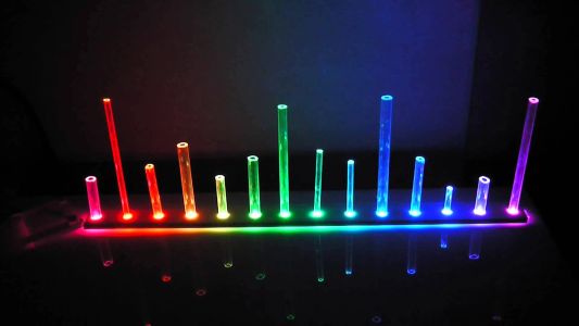 0,5 Meter WS2812b digitaler RGB-LED Streifen Premium - seperater Streifen
