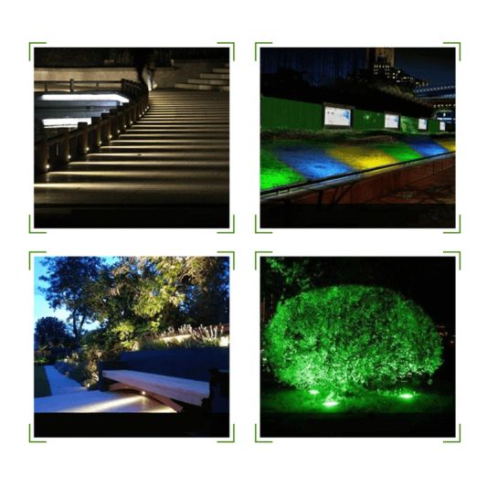 1-4 RGBWW WLAN LED Gartenstrahler 15 Watt Set mit Fernbedienung