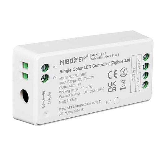 1 Meter komplettes Set weiße LED Streifen mit Zigbee Steuerung