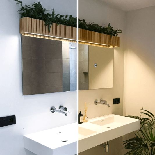 1 meter Dual White LED Streifen Premium mit 120 Led's - einzelne streifen