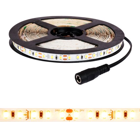 1 Meter LED Streifen Warmweiß - 120 Led's