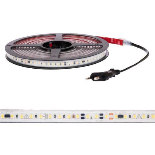 1 Meter LED Streifen Warmweiß BASIC | 230V