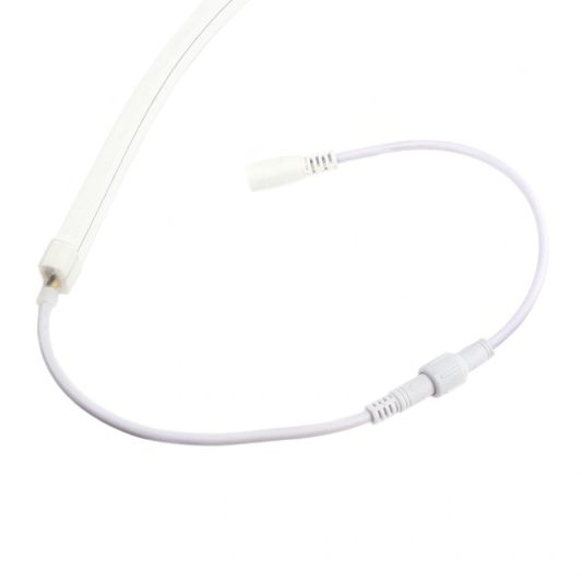 1 Meter Neon LED Flex Warmweiß Midi gerade - Einzelner Streifen