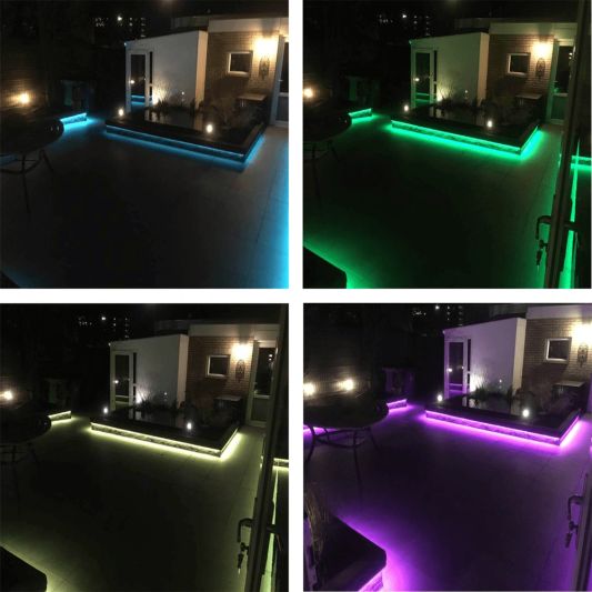 6 Meter RGB LED Streifen Einzelner Streifen für außen