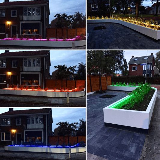 1 Meter RGBWW Premium LED Streifen Einzelner Streifen für außen