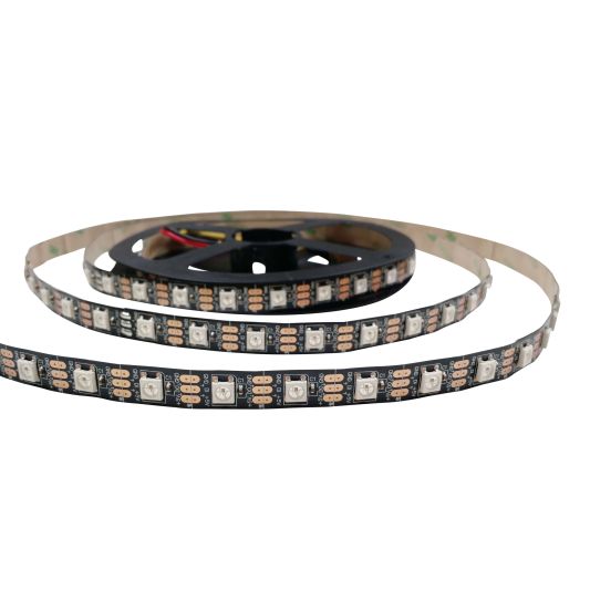 2 Meter WS2812b digitaler RGB LED Streifen Premium - Einzelner Streifen