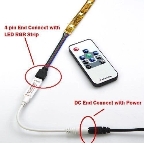10 knops afstandsbediening RF
