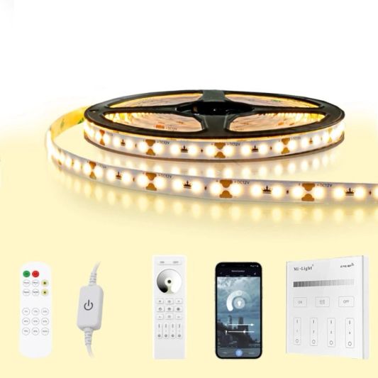 10 Meter - 600 Led's komplettes LED Streifen Set Warmweiß