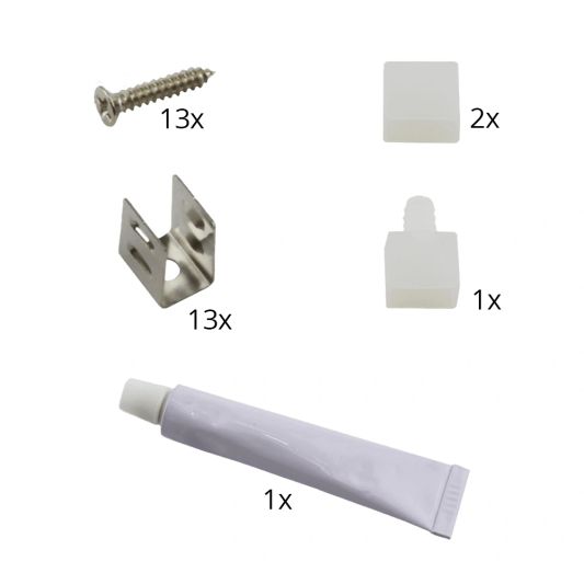 10 Meter LED Flex Dual White Midi gerade - komplettes Set Beleuchtung