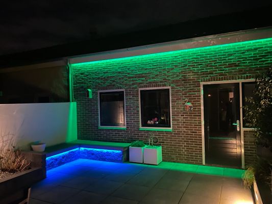 10 Meter RGBWW LED Streifen für Außen komplettes Set