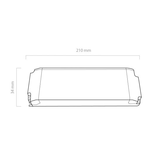 100W - 12V Professioneller dimmbarer Led Driver