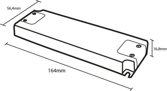 100W - 24V Professioneller kompakter LED Driver
