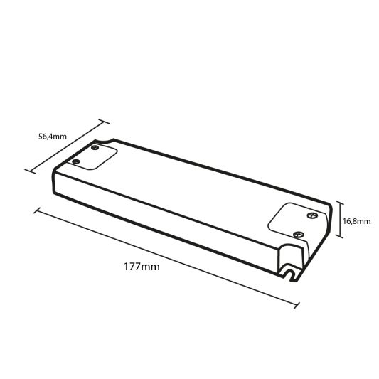 100W - 24V Professioneller kompakter LED Driver