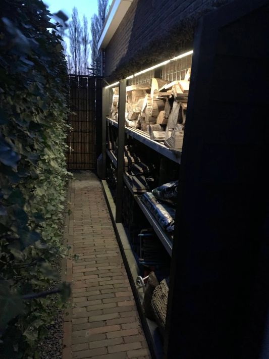 12 Meter Neutralweißer LED Streifen für Außen komplettes Set