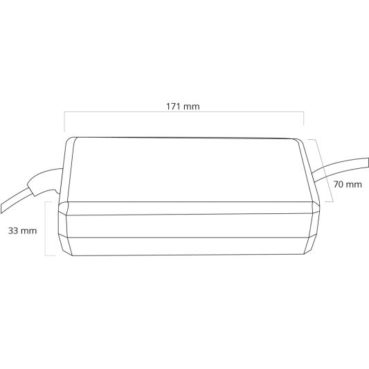 120 Watt - 24 V / 5A -Adapter für LED -Streifen