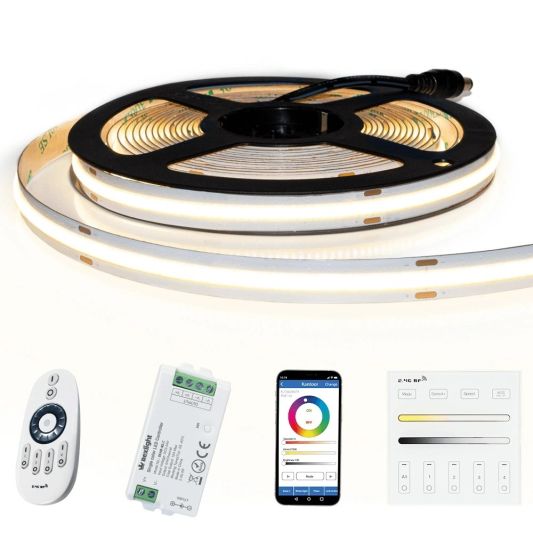 13 m LED Streifen Neutralweiß | Komplettset | COB Premium 504 LEDs p/m