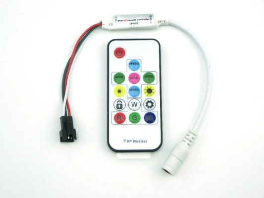 14 Tasten Fernbedienung RF für WS2811 Streifen