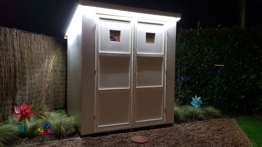 14 Meter Kaltweißer LED Streifen für Außen komplettes Set