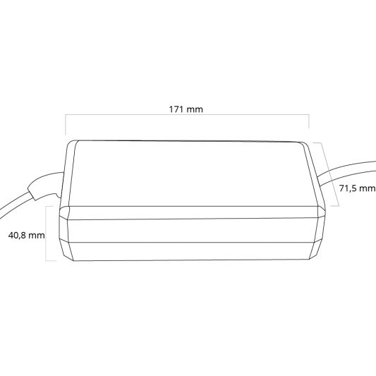 144 Watt - 24V / 6A Adapter für LED Streifen