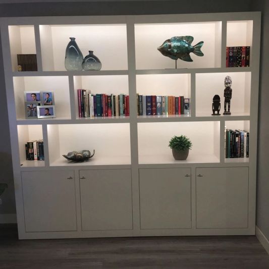 15 Meter komplettes weißer LED -Streifen mit Zigbee -Steuerung