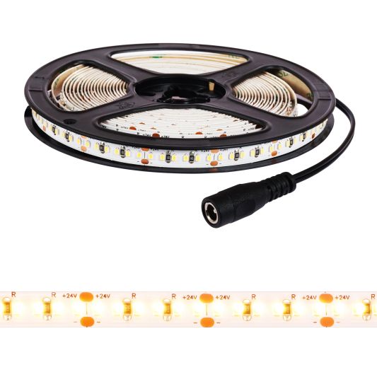 15 Meter LED Streifen Warmweiß Pro - komplettes Set