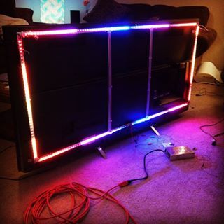 1,5 Meter WS2812b digitaler RGB-LED Streifen Premium - seperater Streifen