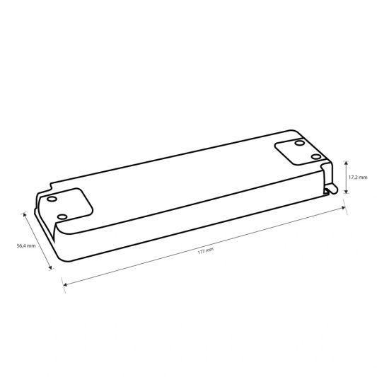 150W - 24V Professionelles kompakter LED Driver