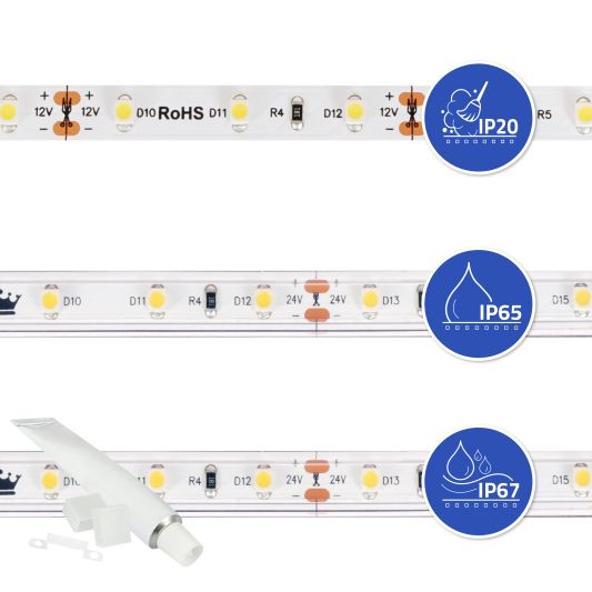 16M - 960 LEDs Komplettset LED-Streifen Kaltweiß