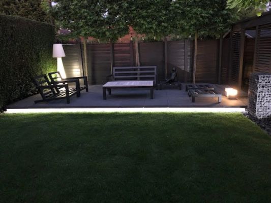 17 Meter Kaltweißer LED Streifen für Außen komplettes Set