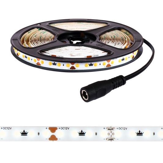 1M LED Streifen Neutralweiß | Komplettset | BASIC 128 LEDs p/m