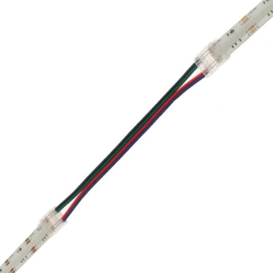 2 COB-Koppler mit Kabel dazwischen (15cm) - Dual White