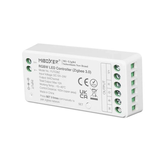 2 Meter komplettes Set RGBW LED Streifen mit Zigbee Steuerung