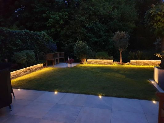 20 Meter RGBW LED Streifen für Außen komplettes Set