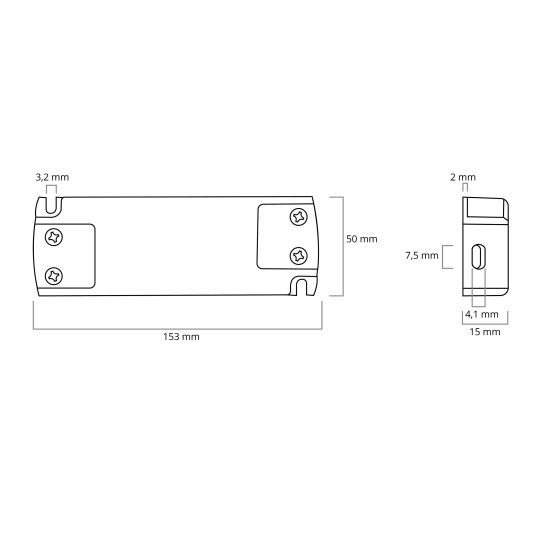 20W - 24V Professioneller kompakter LED Driver