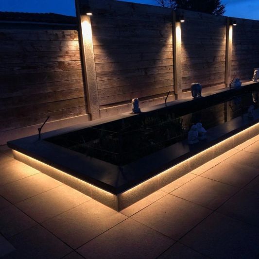 22 Meter warmweißer LED-Streifen COB mit 600 LEDs p/m - Komplettset