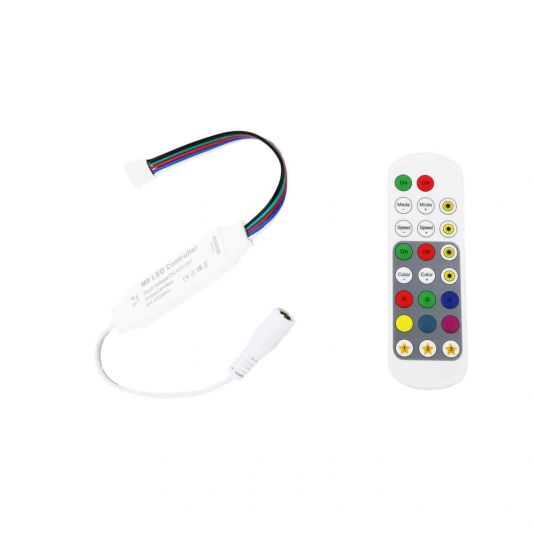 23-Tasten-RGBW-RF-Controller mit Fernbedienung