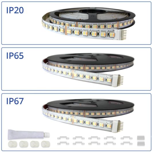 23 Meter RGBWW LED Streifen pro Metereterit 2208 Led's - komplettes Set