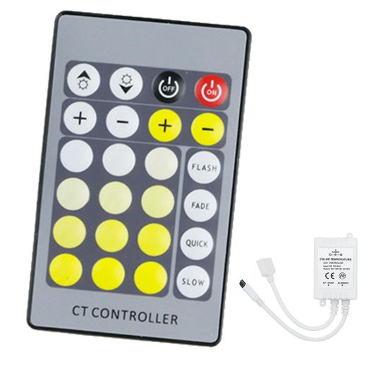 24 Tasten Dual White Fernbedienung IR