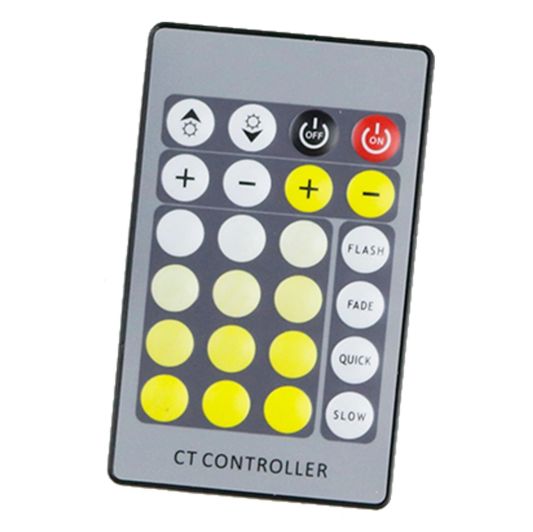 24 Tasten Dual White Fernbedienung IR