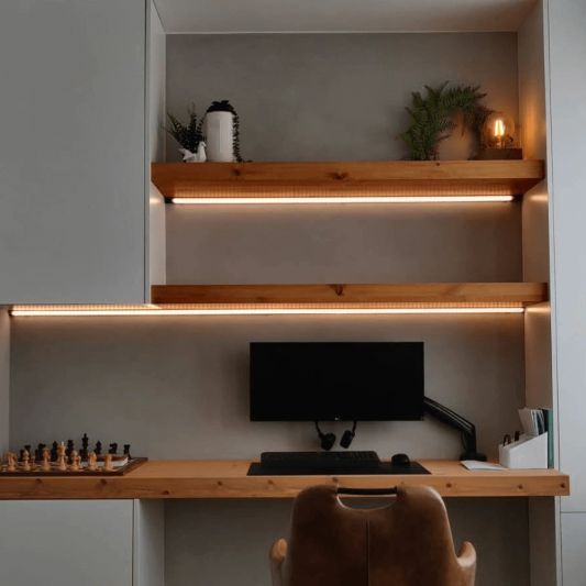 25 Meter Dual White LED Streifen Komplettset - Pro 320 LEDs