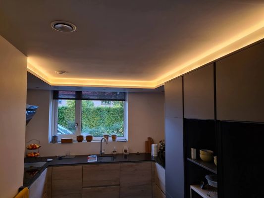 2,5 Meter LED Flex Dual White Midi gerade - komplettes Set Beleuchtung