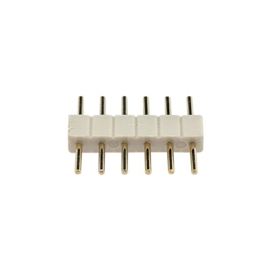 3 x RGBWW Stecker 6-Pin Typ Mann