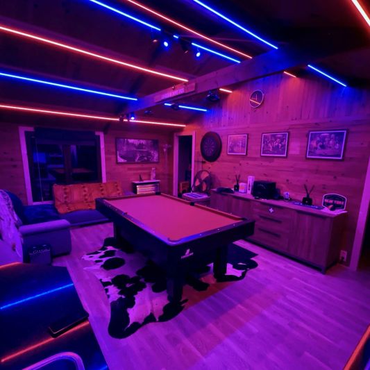 4 Meter komplettes Set RGBWW LED Streifen mit Zigbee Steuerung