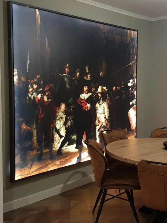 4 Meter Neutralweißer Led Streifen COB mit 384 Led's pro Meter - komplettes Set