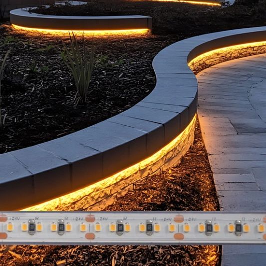 4 Meter Warmweißer LED Streifen für Außen loser Streifen