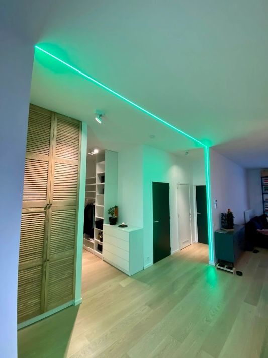 40 Meter RGBW LED Streifen komplettes Set - Pro 96 Led's pro Meter - Multicolor mit Warmweiß