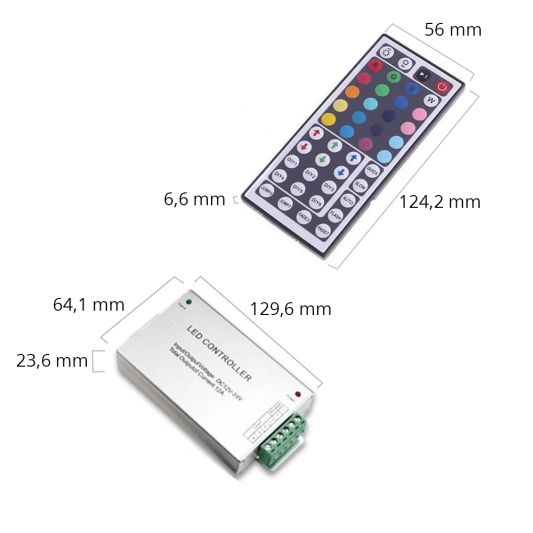 44 Tasten Fernbedienung RF