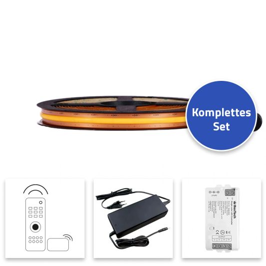 45M LED Streifen Neutralweiß | Komplettset | Prime 600 LEDs p/m