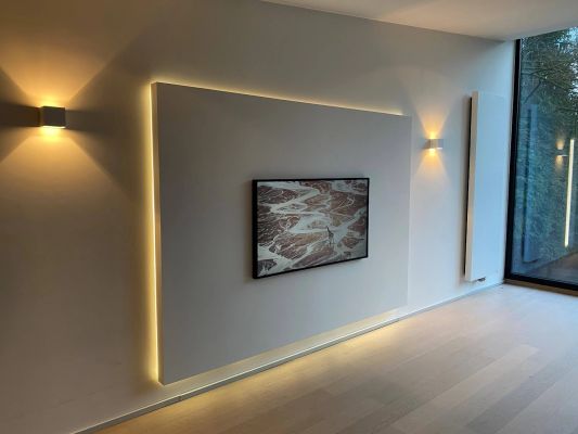 5 Meter COB Led Streifen IP65/67 24V - Extra warmweiß 2400K - 384 Leds p/m