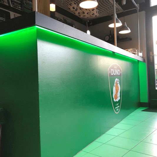 5 Meter bunter COB Led Streifen IP20 24V - Grüne Farbe - 384 Leds p/m